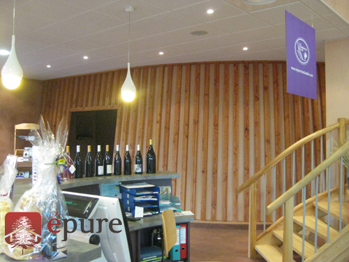 bâtiment tertiaire ossature bois douglas EPURE