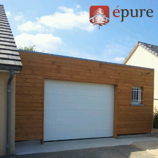 extension en ossature bois douglas epure construction bois