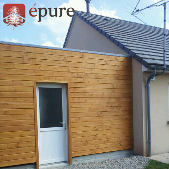 extension en ossature bois douglas epure construction bois