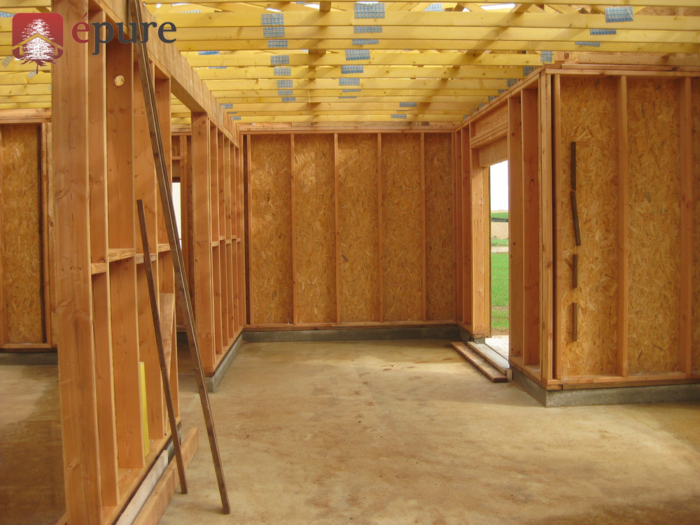 maison ossature bois douglas a Balsac epure construction bois
