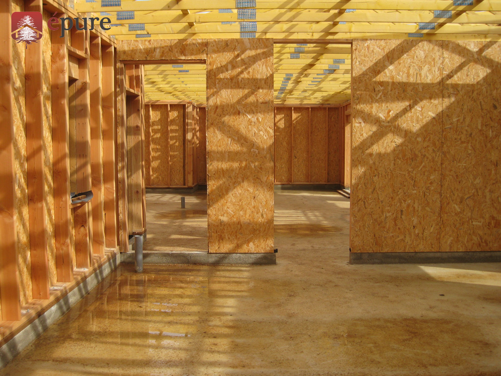 maison ossature bois douglas a Balsac epure construction bois