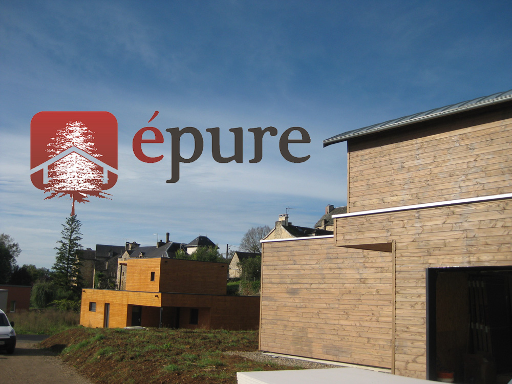 maison ossature bois douglas a concoures epure construction bois