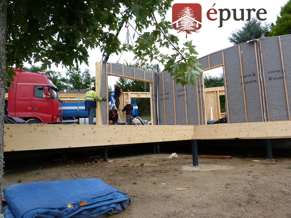maison ossature bois cransac épure construction bois