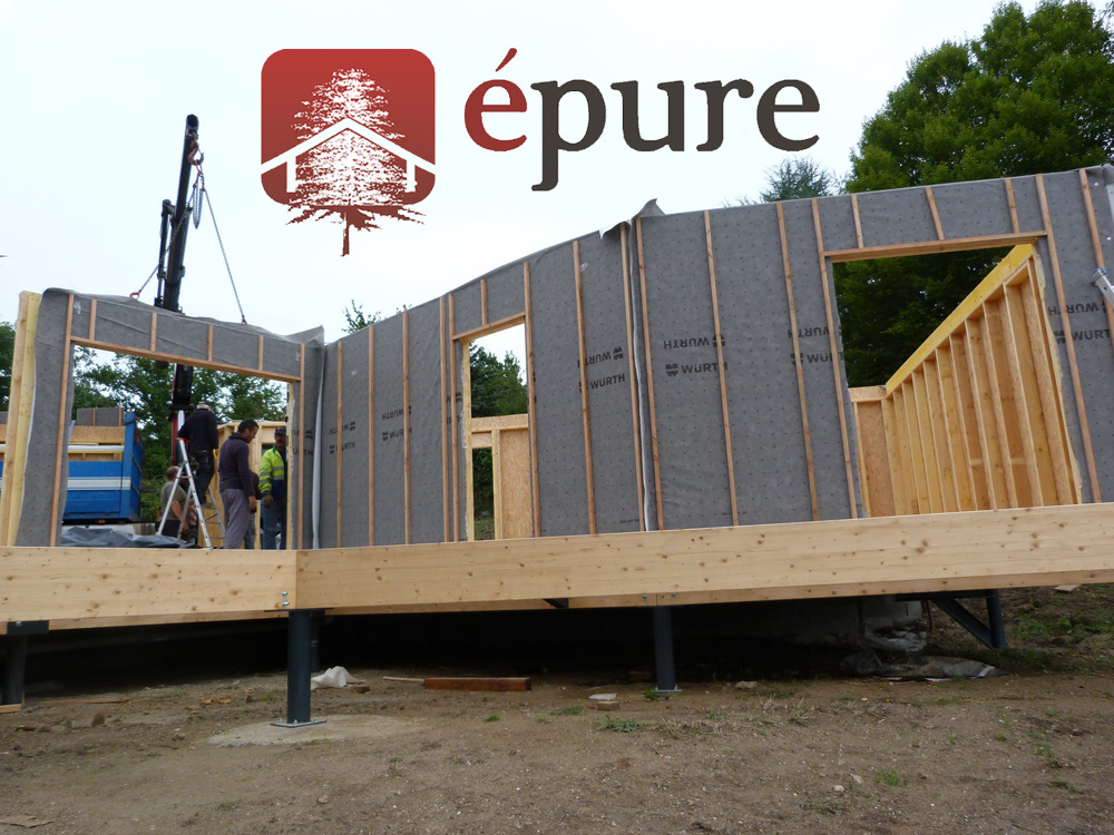 maison ossature bois cransac épure construction bois