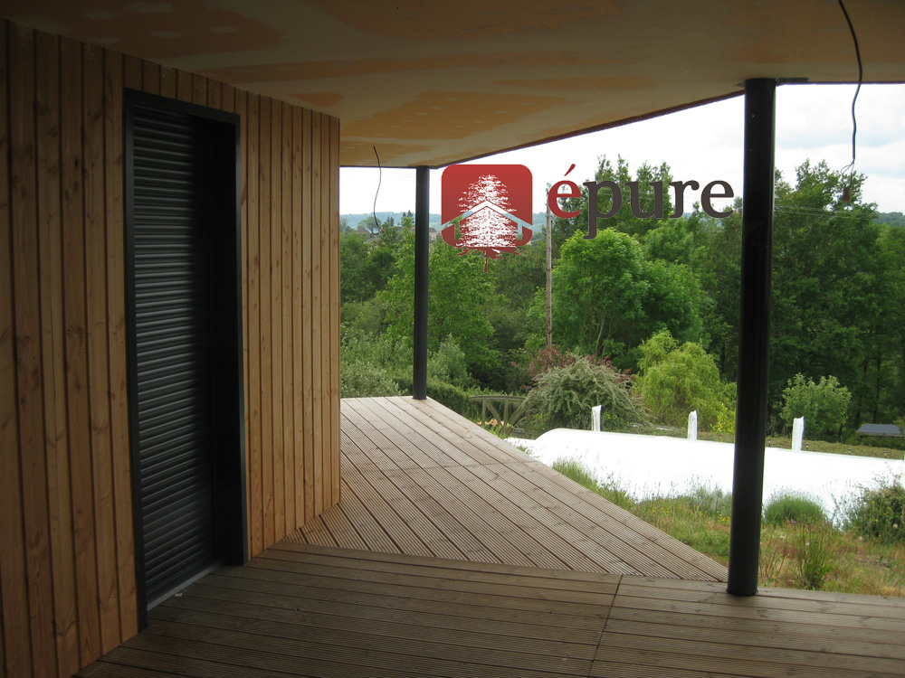 maison ossature bois cransac épure construction bois