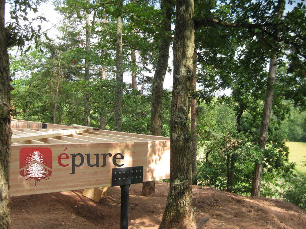 maison ossature bois douglas firmi épure construction bois