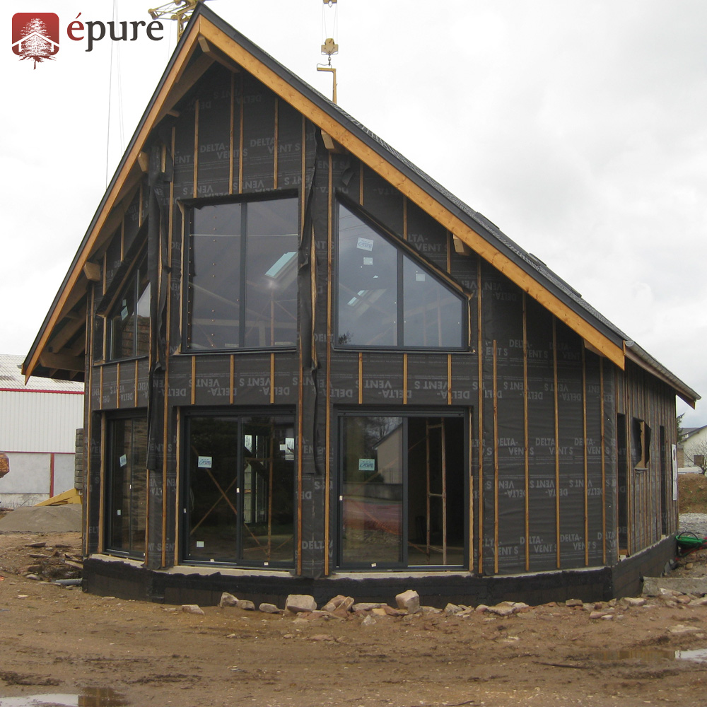 maison bois La Primaube epure construction bois