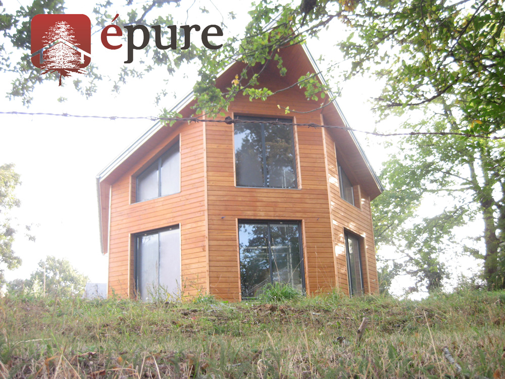 maison bois Canet de Salars epure construction bois