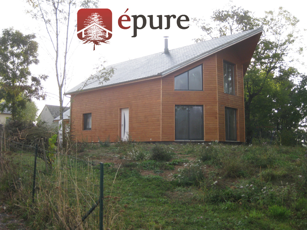 maison bois Canet de Salars epure construction bois