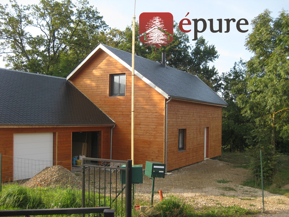 maison bois Canet de Salars epure construction bois