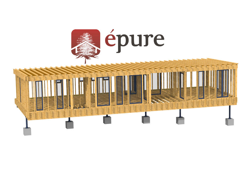 maison ossature bois douglas firmi épure construction bois